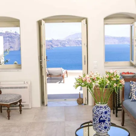 Elegant Santorini Superior One Bedroom With Outdoor Hot Tub Katina Villa *