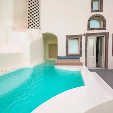 Villa Elegant Santorini Superior One Bedroom With Outdoor Hot Tub Katina *